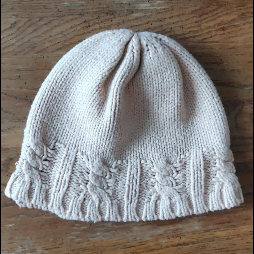 EUC youth knit beanie and winter headband